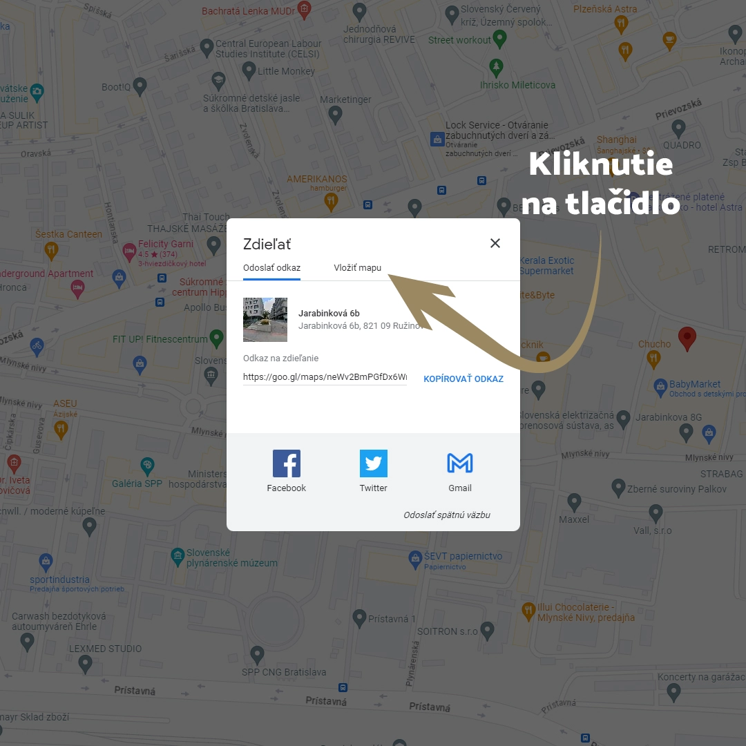 ako-pridat-google-mapy-na-web-02 vloženie Google mapy na web